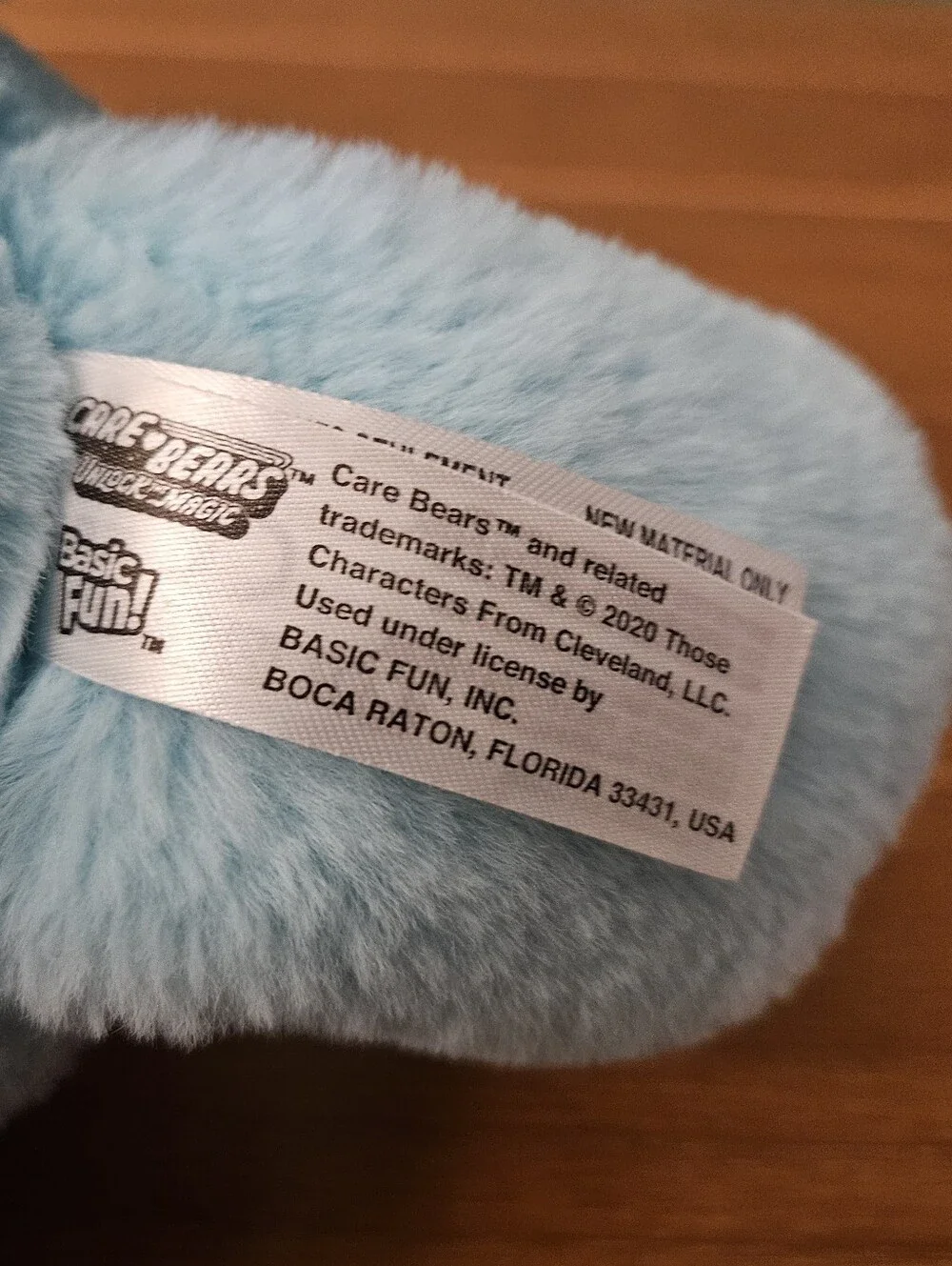 Care Bears Wish Bear Plush – Light Blue Shooting Star (Unlock the Magic)